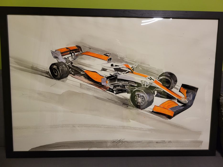 Ręcznie malowany Obraz McLaren F1