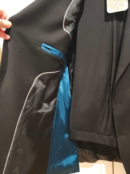 Garnitur męski Guittard, czarny, rozm. 46