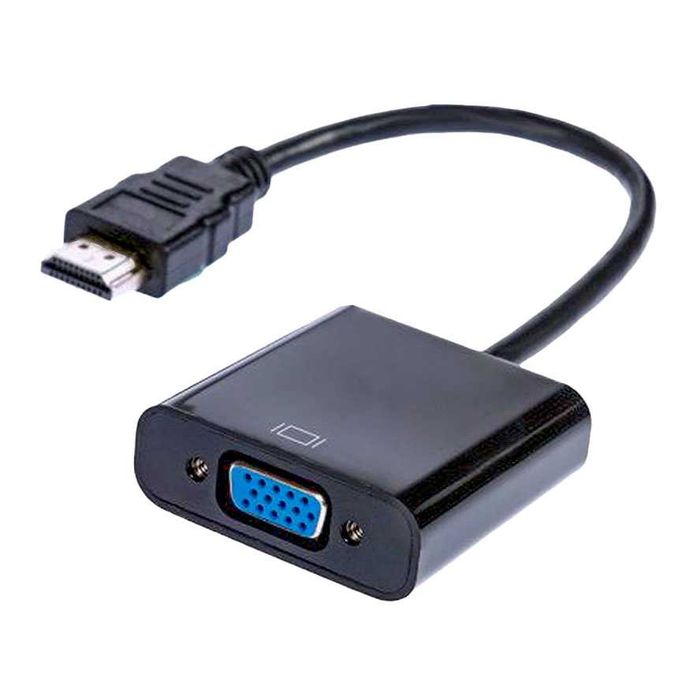 Adapter Przejściówka HDMI do VGA D-SUB | Full HD 1080p