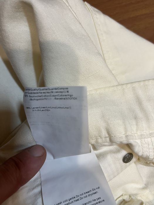 Hugo Boss брюкі (льон) W33 L34/30