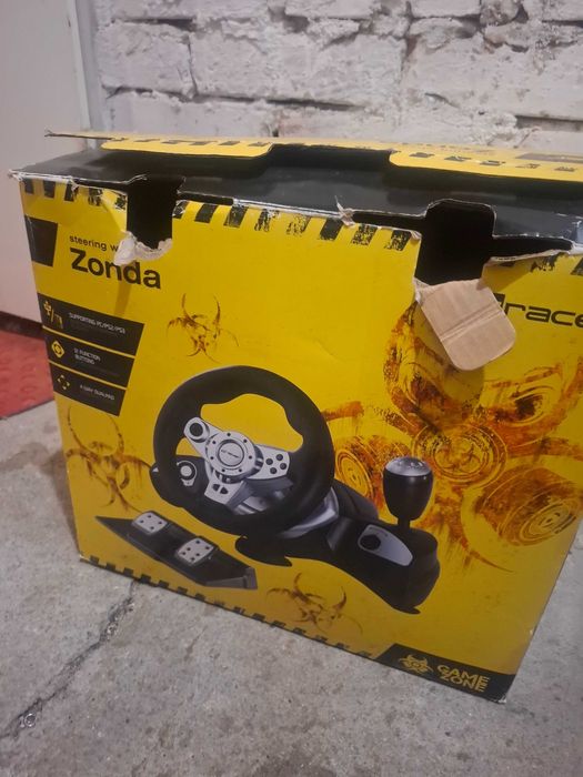 Tracer Zonda kierownica PS2/PS3/PC jak nowa