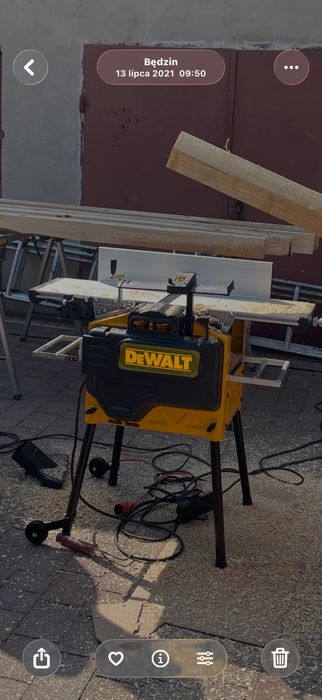 DEWALT D27300 grubościówka heblarka strugarka 2100W