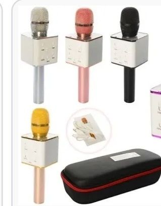 Мікрофон караоке колонка блютуз  ws 858  дитячий дроп опт роз