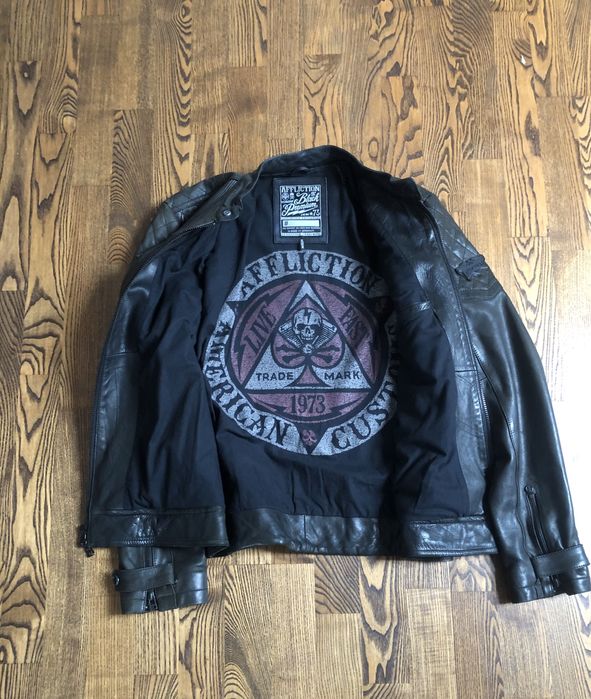 Affliction Limited Edition  шкіряна куртка