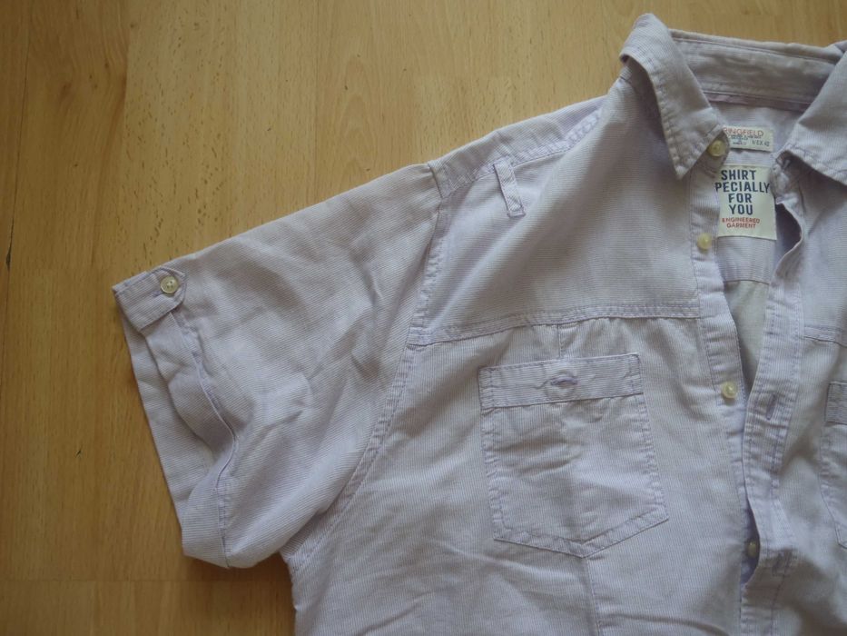 Koszula męska krótki rękaw SPRINGFIELD 40