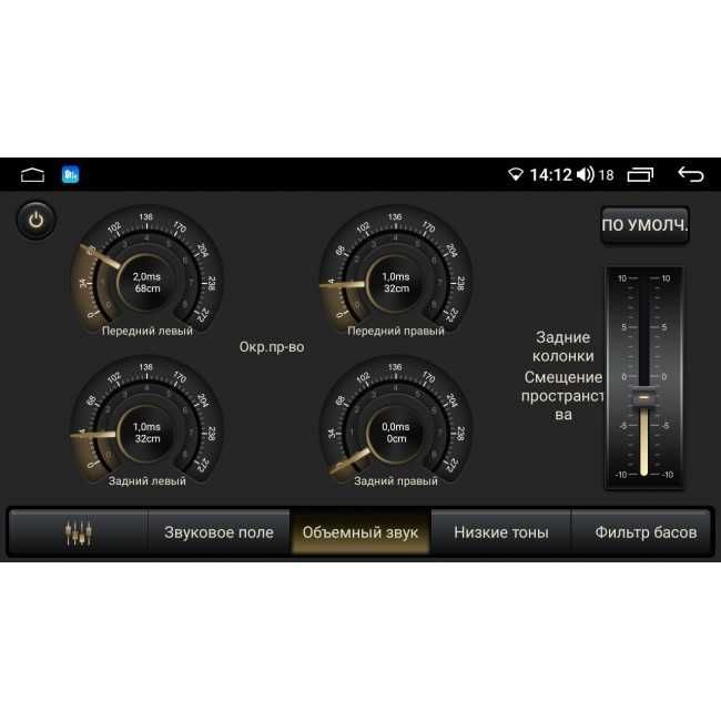 Штатна магнітола 4/64GB Mitsubishi, Citroen, Peugeot QLED, CarPlay