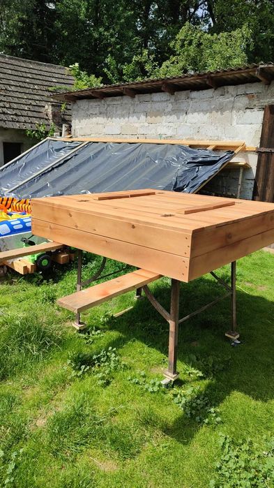 Piaskownice zamykane z daszkiem