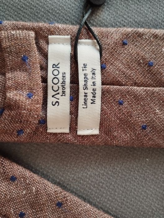 Gravata Sacoor NOVA c/ etiqueta