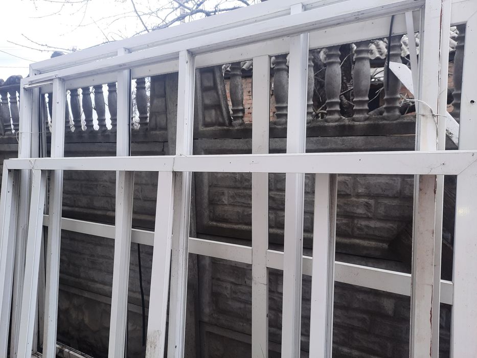 Рамы оконные  алюминий