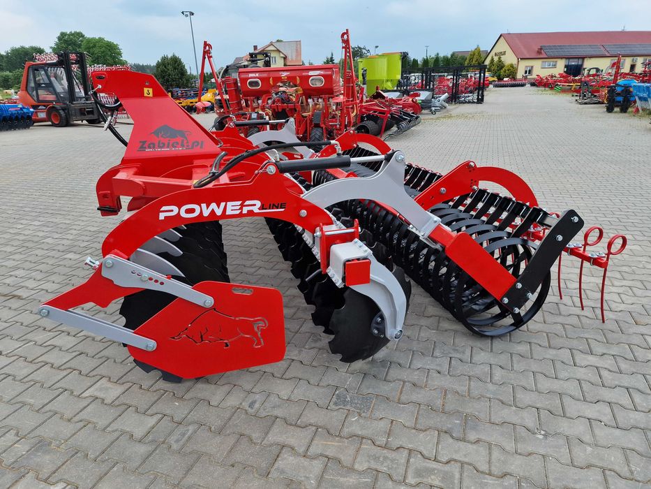 Brona talerzowa ZABIEL 3.5m na zabezp. gumowym, transport,2025