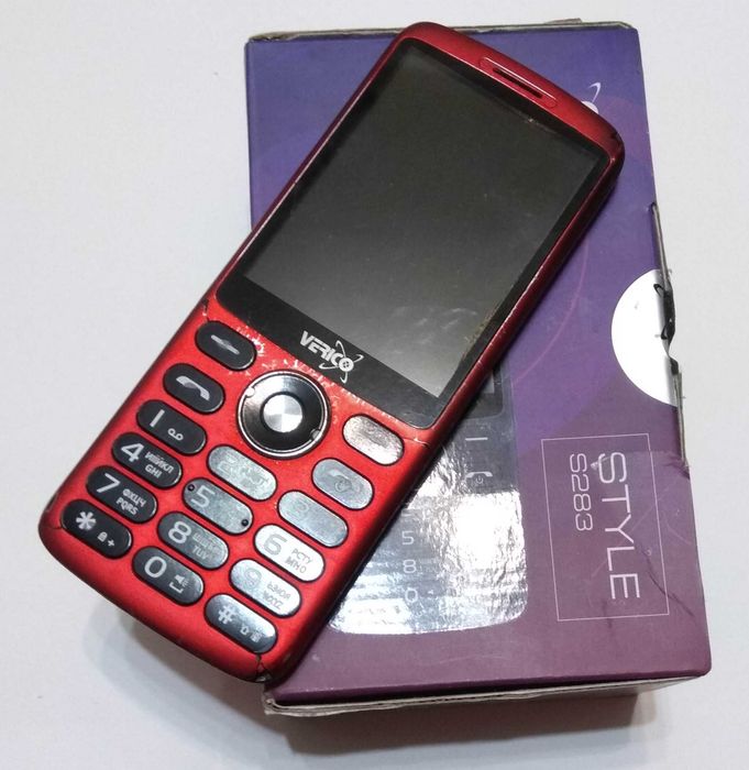 Мобильный телефон Verico Style S283 Red Читаем описание!