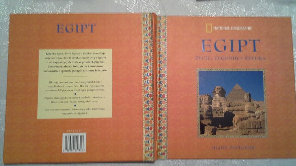 Egipt - życie, legendy i sztuka - Joann Fletcher. NOWA