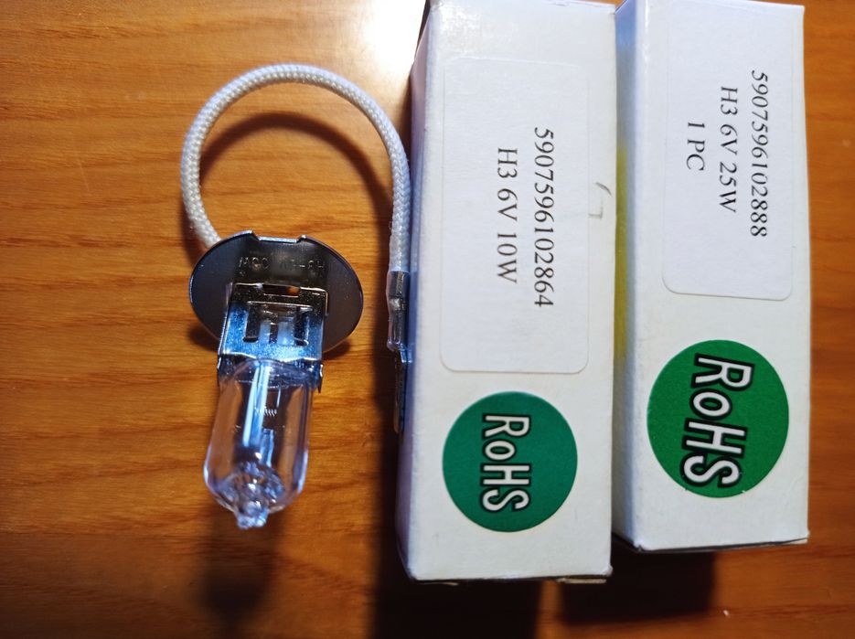 Żarówka 6V/10/25W H3