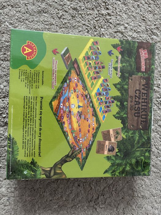 Wehikuł czasu gra 3 D gra dinozaury NOWA