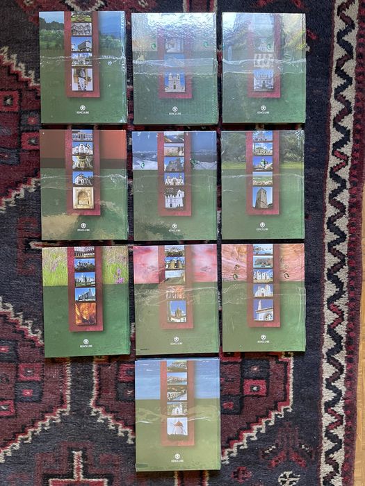 Colecção de livros completa “Descubra Portugal” - NOVO