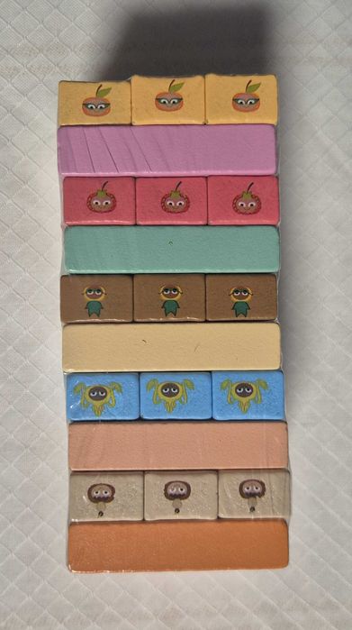 Jogo Jenga 30 peças em madeira