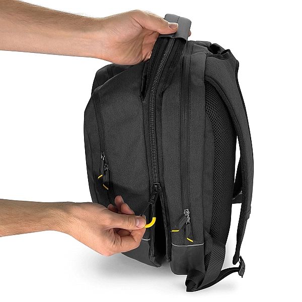 Wozinsky torba rowerowa podwójna plecak 2w1/30l czarna (WBB30BK)