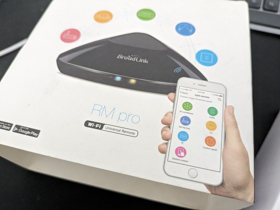 Broadlink RM Pro WiFi Universal Remote (RF and IR)64286514692609121