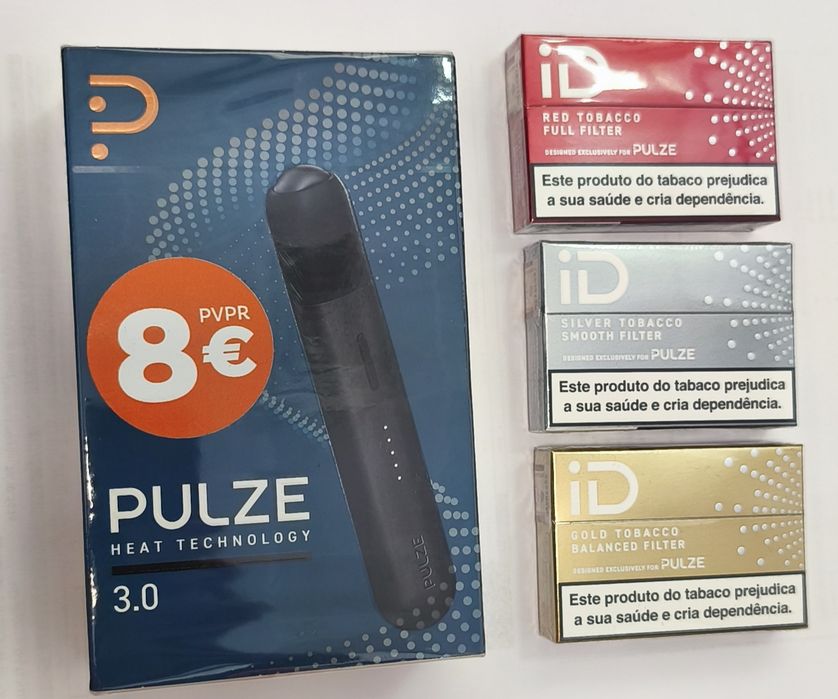 Máquina iD + 3 maços tabaco