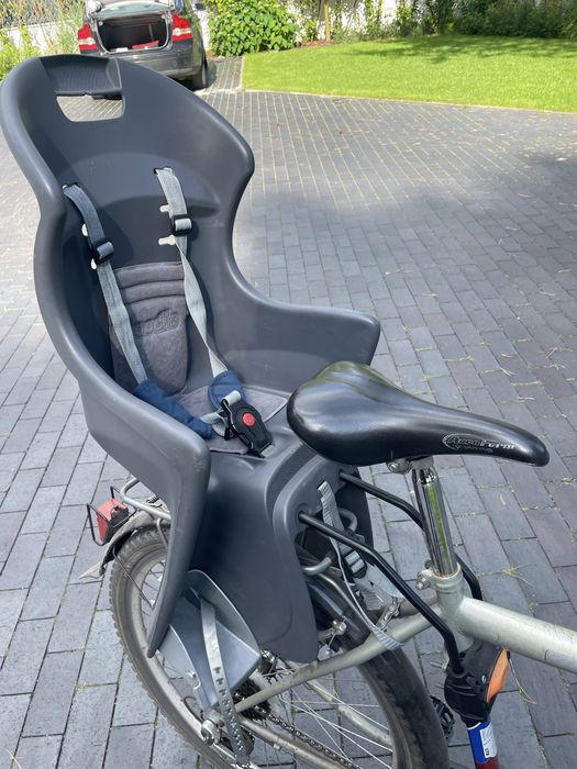 Rower męski Delta z krzesełkiem dla dziecka