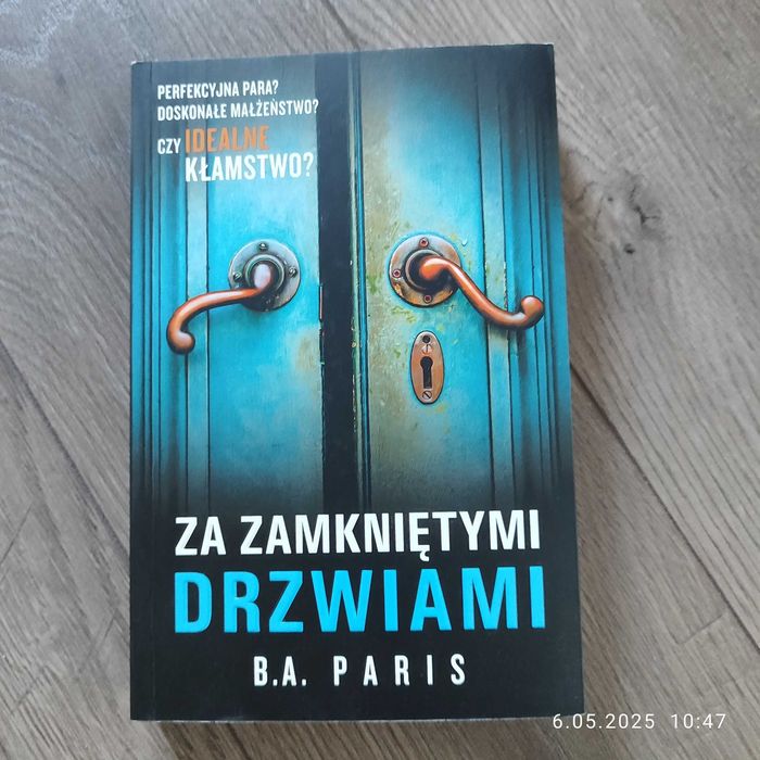 Książka "Za zamkniętymi drzwiami" B.A. Paris
