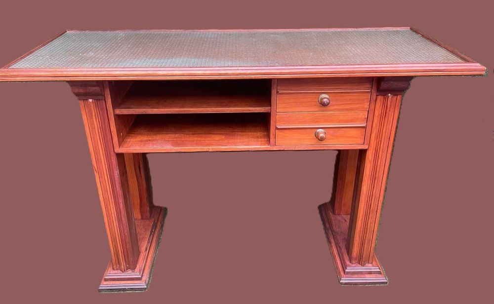 Antique exotic wood shop counter64285186491009123