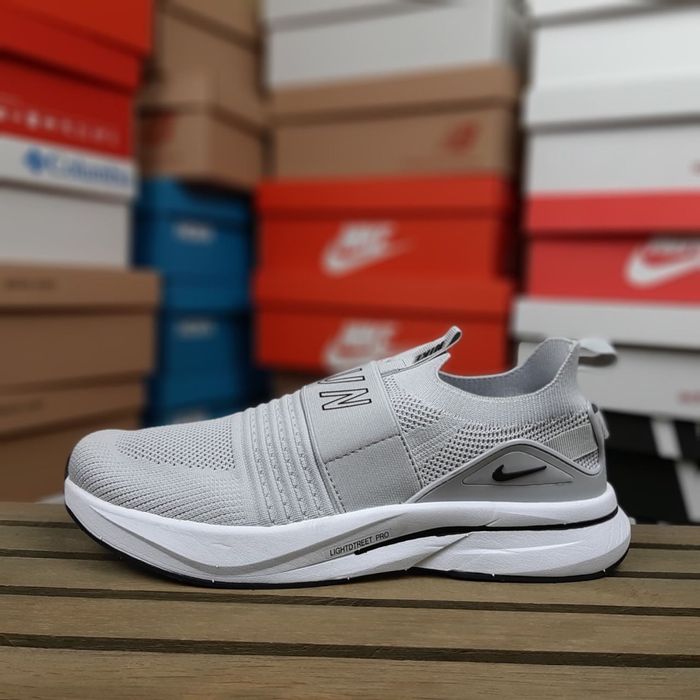 Літні кросівки Nike Lightstreet RUN Сірі / Чоловічі кросівки Найк сітк