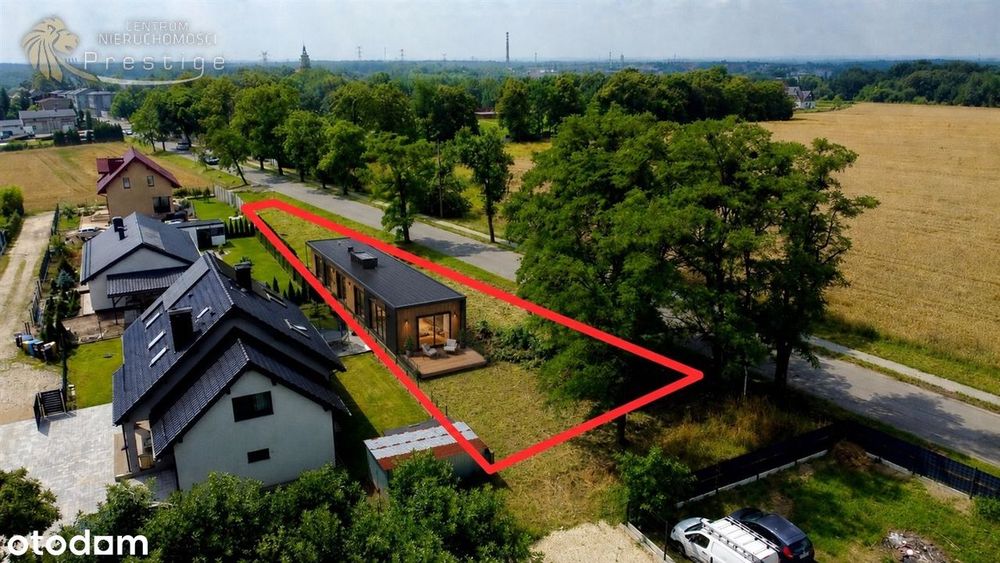 Działka pod kontener mieszkalny lub mały dom!
