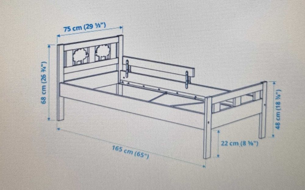 Łóżko dziecięce Ikea