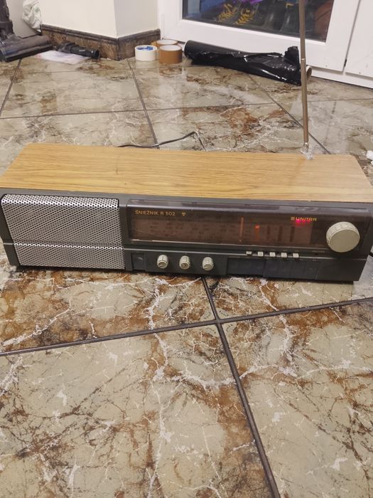 Radio śnieżka R 502 Unitra PRL