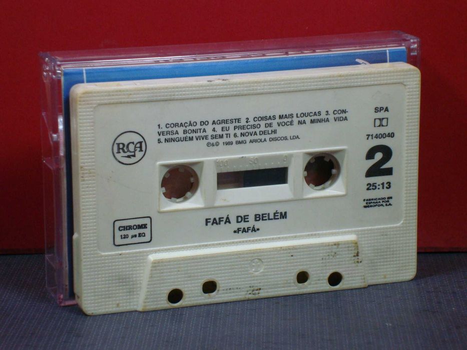 Fafá De Belém ‎– Fafá / Cassete / VG Plus