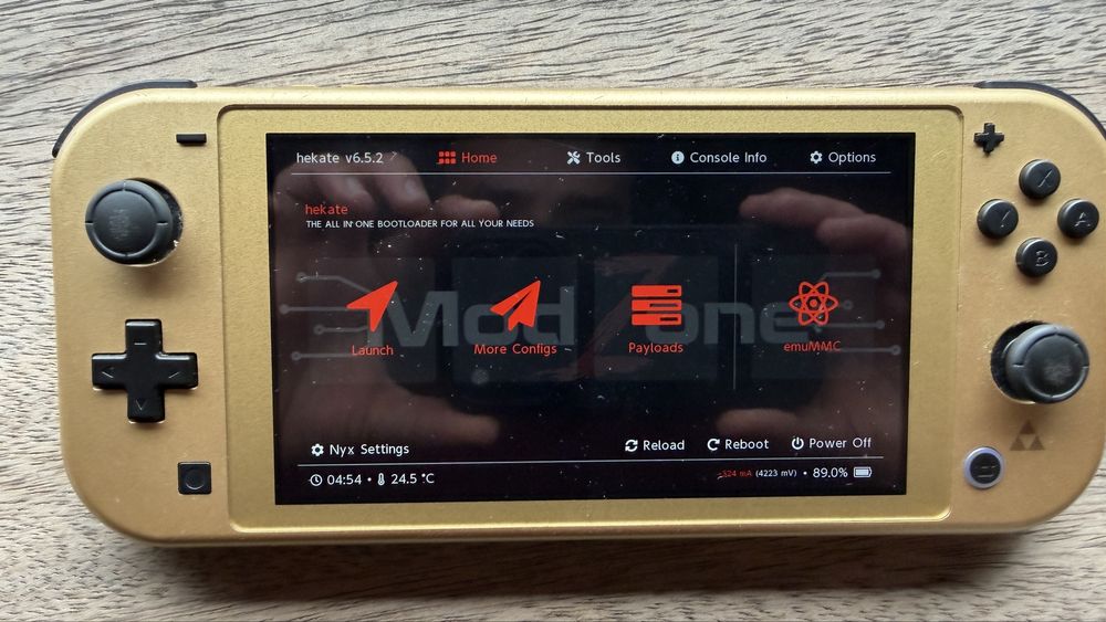 Nintendo Switch Lite Hyrule Editon Desbloqueada