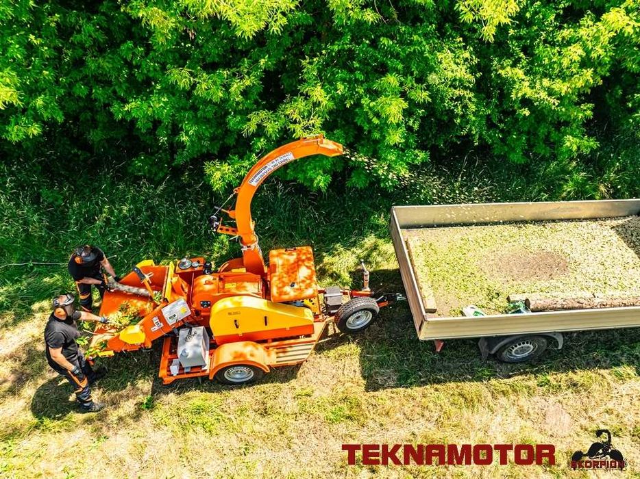 Mobilny rębak bębnowy Skorpion 280 SDBG - DIESEL