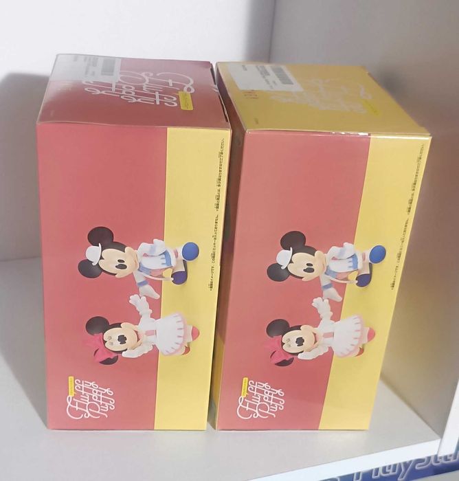 Fluffy Puffy Mickey and Minnie Mouse Banpresto/Bandai Set