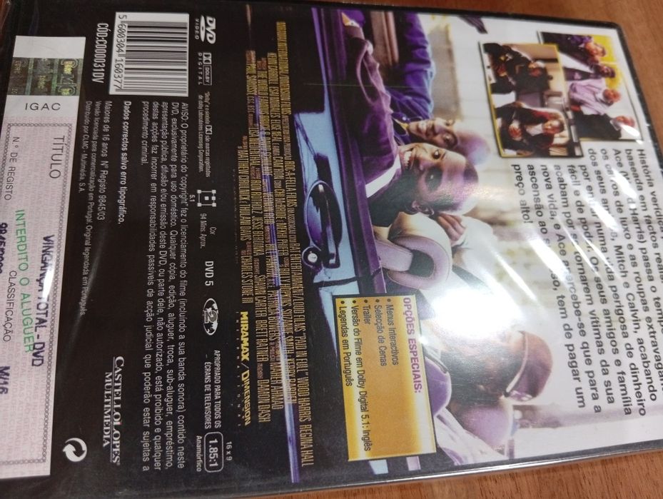 Paid in Full DVD Selado