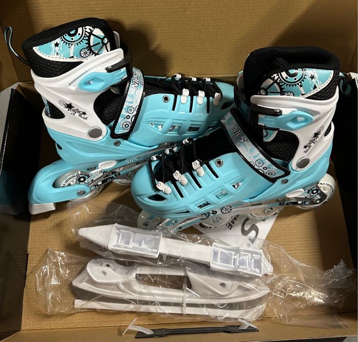 Łyżworolki rolki regulowane 35-38