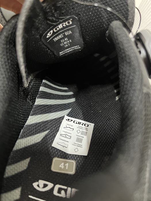 Giro trans boa buty rowerowe kolarskie spd sl szosowe 41 carbon
