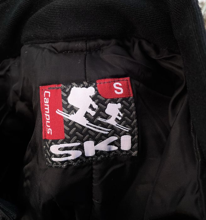 Spodnie narciarskie ski trousers czarne black Campus S/36 unisex