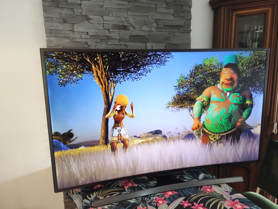 Telewizor Samsung 55cali 4k Smart 120Hz,curved