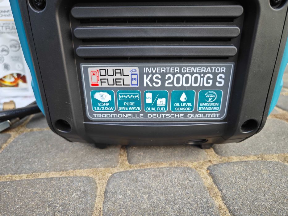 Agregat inventer benzyna/lpg Könner & Söhnen KS 2000iG S