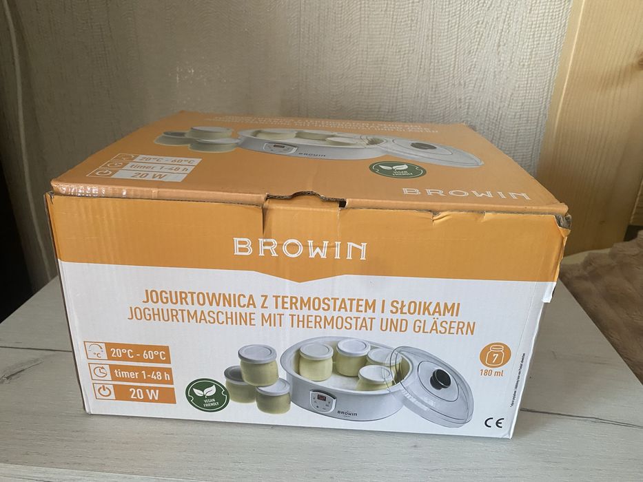 Йогуртниця Browin з термостатом