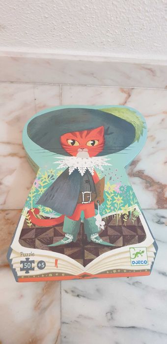 Puzzle Djeco Gato das Botas 50 Peças