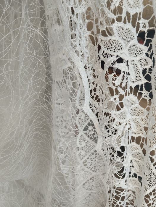 Занавески новые, белые