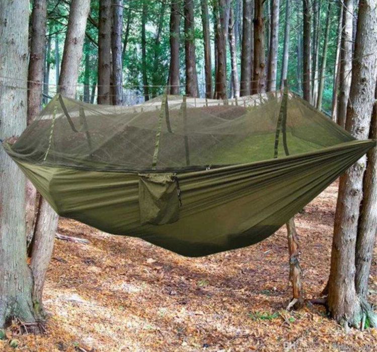 Туристичний гамаки з москитною сіткою 270×150см  до 100 кг