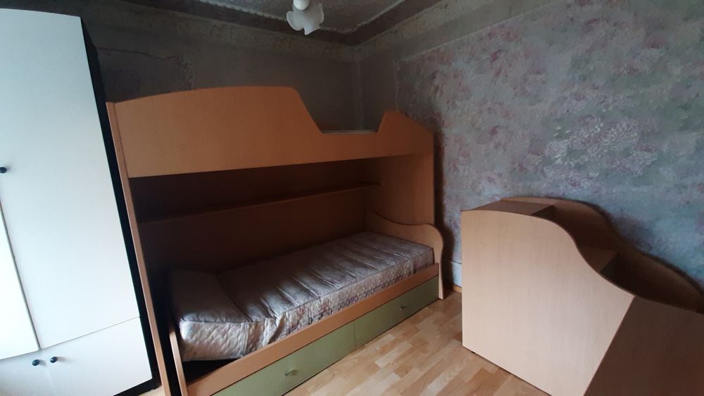 Дитяче ліжко, двоярусне зі східцями б/у