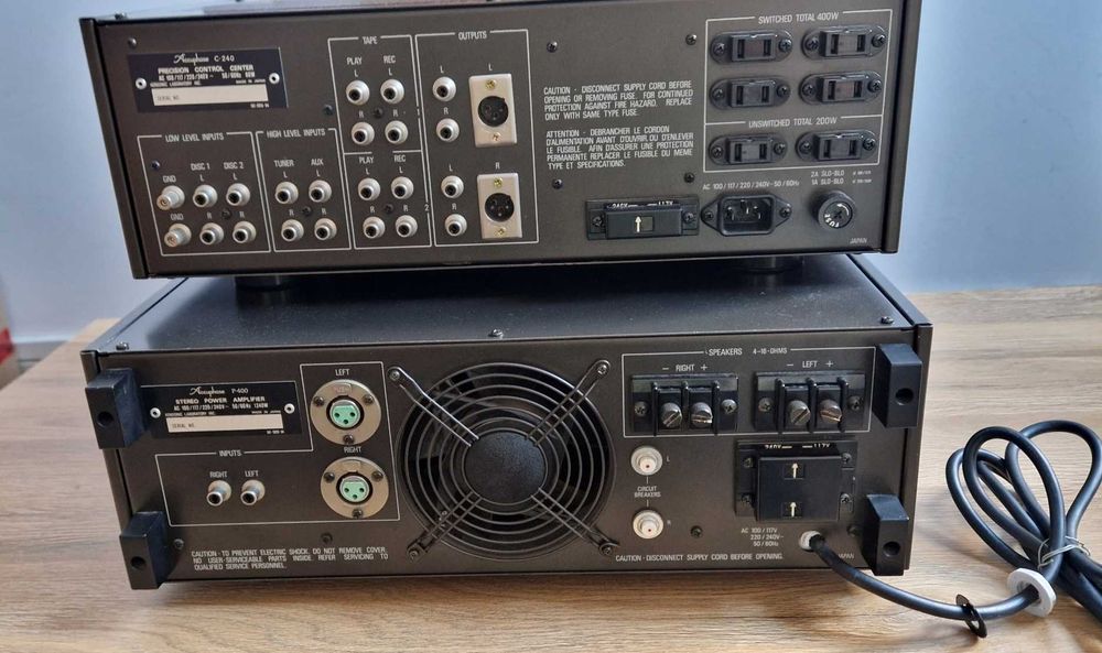 Accuphase C-240/P-400 - Klasyka japońskiego hi-endu