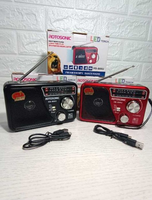 Радіо на акумуляторі Радіоприймач акумуляторний Радиоприемник
