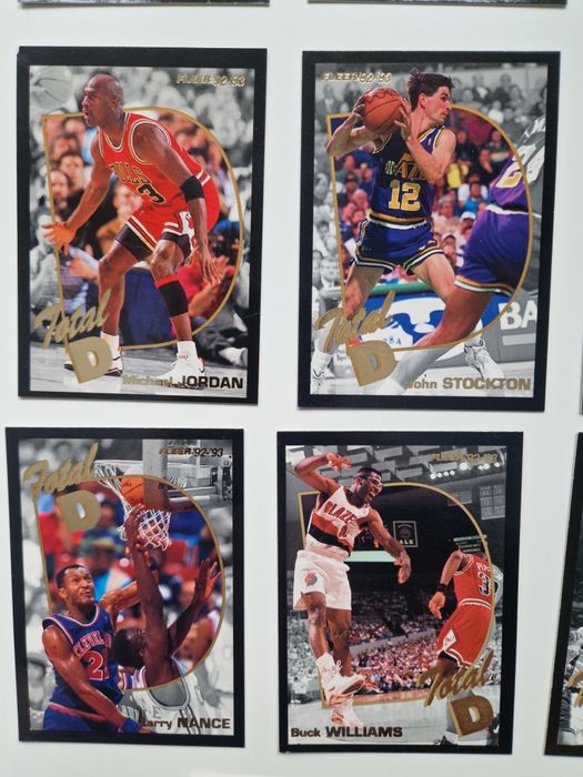 Karty nba 1992-93 fleer total d