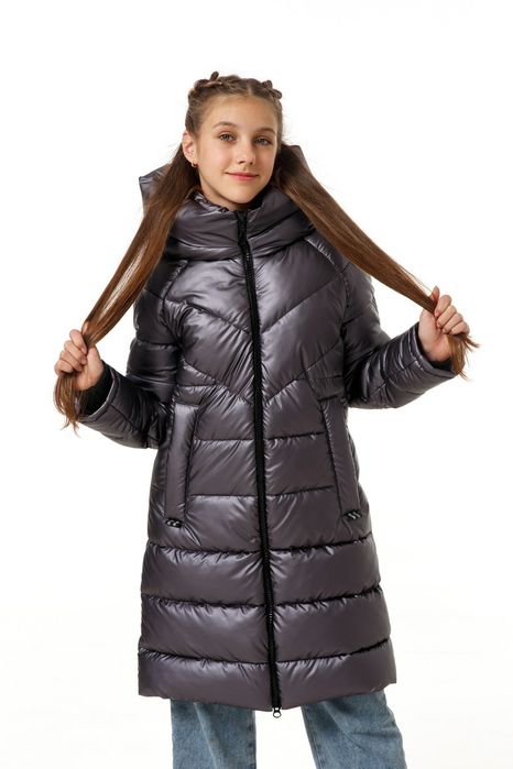 Новинка, пуховик Megan ТМ  Nestta 128-158 см