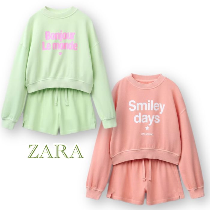 Костюми Zara для дівчаток підлітків